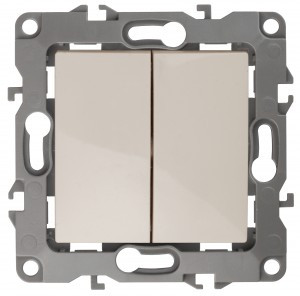 ЭРА 12 мех. выкл. проходн., СУ 2 кл. 10А сл. кость, автоклеммы 12-1106-02 0431