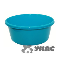 Таз 8л круглый М2512 бирюзовый (20)