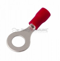REXANT наконечник кольцевой изол. НКИ 0,5-1,5мм2, d6,5мм Красный (уп.100шт, цена за шт) 08-0015