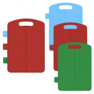 Доска разделочная 38*28см, набор 3шт/уп, цена за уп (кратность 5шт!!!), пластик МГ76-88 Мультидом