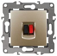 ЭРА 12 мех. роз. СУ аудио, шампань, автоклеммы 12-3111-04 3468