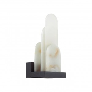 ODEON LIGHT 5438/12WL HIGHTECH ODL_EX25 101 черн /мет./смола акрил Бра LED 12W 3000K 1489lm FOROS