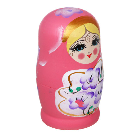 Матрешка 5шт., дерево, 11,5х5,5см, 5 дизайнов