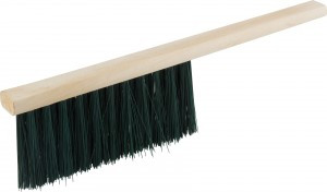 Щетка-сметка(30*2,2*1,4см)дерево,иск щетина 6,7см,34пучка,5905/ Рыжий кот