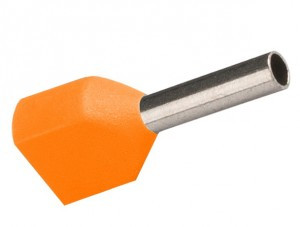 General Наконечник-гильза НШВИ(2) НГИ2 F-8 0,5мм оранж. (уп.100шт,цена за уп) GNGI-E2-2x0,5-8 47576