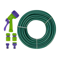 Набор поливочный, шланг 1/2&quot;, 15 м, 7 режимов пистолет, соединитель, адаптер Palisad