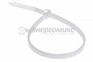 REXANT хомут нейлоновый белый 3,6х300 (уп. 100шт., цена за уп.), 07-0300