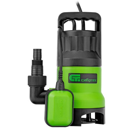 Дренажный насос для грязной воды СДН800-35, 800 Вт, напор 9 м, 13500 л/ч Сибртех