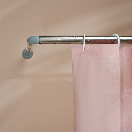 VETTA Карниз для ванной угловой 90x90x90см, нерж.сталь