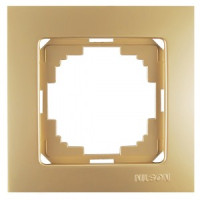 Nilson TOURAN  рамка СУ 1 мест. золото 24150091