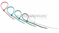 REXANT хомут нейлоновый  200x3.6 мм 25 шт цветные, (10!) 07-0208-25
