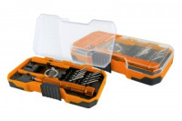 TDM Алмаз набор отв. с битами для ремонта сот. телефонов 15 предм. пласт.чемодан SQ1019-0201