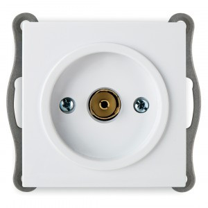 Nilson TOURAN-ALEGRA-THOR мех. роз. TV (концевая) СУ  белый 24110429