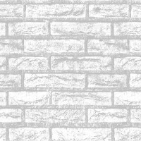 Пленка самоклеящаяся 45*8 м Грейс М220-45 кирпичи светло-серый