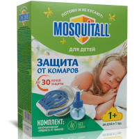 Антикомар Комплект 30 мл 30 ночей + фумигатор МОСКИТОЛ детский х 6