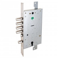 Гардиан Замок врезной тяжелый 2512Т 5кл ЗЩ 2-х кл. б/о без/накл. (5)