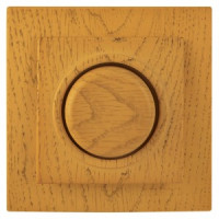 Nilson TOURAN WOOD выкл. СУ 1 кл. диммер (инд., 600Вт), дуб 24251052