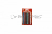 Клеевой стержень d=11.3мм L=100мм Цветной (12шт/уп) BL REXANT, 09-1230