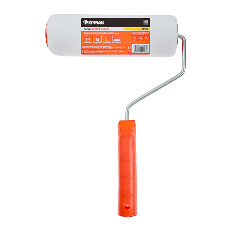 ЕРМАК Валик поролон 200х48х6мм, несъёмный шплинт