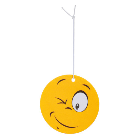 NEW GALAXY Ароматизатор бумажный "Смайл", 5 гр., Новая машина, дизайн GC