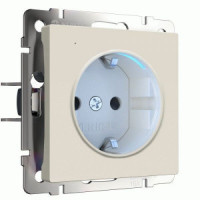 Werkel мех. роз. СУ 1 мест. 16A (инд.) W1171462 (айвори матовый) a062424