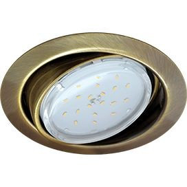 Ecola GX53-FT9073 св-к  поворотный Черная бронза 40x120 FN5390ECB (10!)