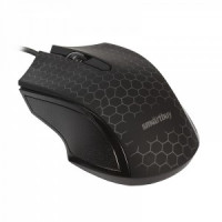 Мышь проводная Smartbuy ONE 334 черная, провод 1,4м (SBM-334-K)