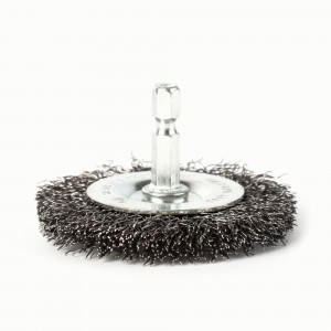 PATRIOT Щетка EDGE byкруглая для дрели 75мм НЕХ, 813010021