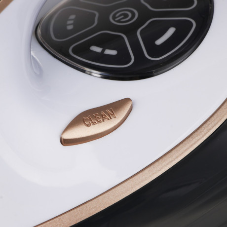 LEBEN Утюг с отпаривателем 3000 Вт, керамика, цифр. дисплей (антинакипь, антикапля, автоотключение)