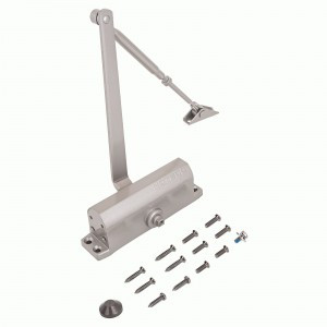 NOTEDO Доводчик дверной  DC-080 GREY до 80 кг серый (10)