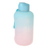 SILAPRO MAX Бутылка спортивная с замком, EGGSHELL BLUE-LOTUS ,2л, PETG
