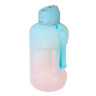 SILAPRO MAX Бутылка спортивная с замком, EGGSHELL BLUE-LOTUS ,2л, PETG