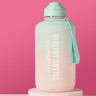 SILAPRO MAX Бутылка спортивная с замком, EGGSHELL BLUE-LOTUS ,2л, PETG
