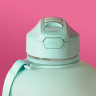 SILAPRO MAX Бутылка спортивная с замком, EGGSHELL BLUE-LOTUS ,2л, PETG
