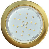 Ecola GX53 H4 св-к  Шлифованное золото 38x106 SG53H4ECB (10!)