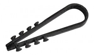 SmartBuy Дюбель-хомут 11x18 мм нейлон черный, круглый (уп. 10шт, цена за шт) (SBE-CJ-18-b)