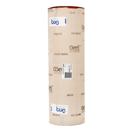 Шкурка на тканевой основе, зернистость № 40, 775 мм х 30 м, "БАЗ"