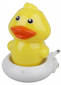 ЭРА ночник св/д детский NN-609 0.5W пластик, желтый, 220V, выкл. NN-609-SW-Y