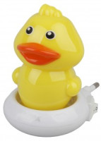 ЭРА ночник св/д детский NN-609 0.5W пластик, желтый, 220V, выкл. NN-609-SW-Y