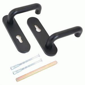 Апекс HР-72.1303-BL черный д/противопожар.замков Комплект ручек (24)