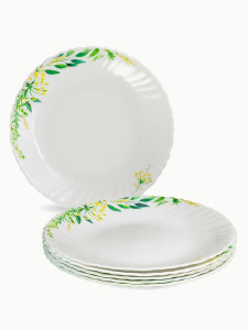 Тарелка десертная СВЕЖЕСТЬ 19см стеклокерамика (кратность 6шт!!!) МФК OLHP-75/K2140