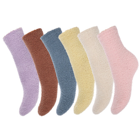 GALANTE Носки женские махровые "травка", р.23-25, 95% полиэстер, 5% спандекс, цвета в ас-те,  арт.2