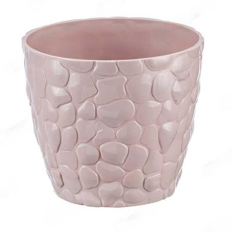 Кашпо Камни 260мм 8л.чайная роза  М3171 (12)