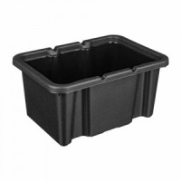 Ящик д/xранения"ХОББИ" 330x230x160 мм Черный 43122900016 Бытпласт