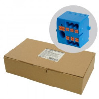 STEKKER Зажим блоч.д/распр.тока нагруз.push-in, 6т,сеч.2,5мм,690V,41А,син. LD580 PTFIX 6-06/25 49753