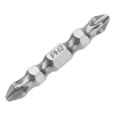 Бита двухстор., PH2-PH2х45мм, сталь S2, 10шт. Gross