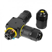 Wolta соединитель зажим герметичный WTB-WBD/01B, Т-обр. 3х2,5мм2, d 6-9мм,17,5А, IP68