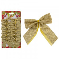 Бант &quot;Рождественский&quot; (12шт) Волшебная страна