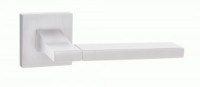 Ручка дверная компл.квадрат.основ. PUERTO Тирамису матовый супер белый INAL 524-03 MSW