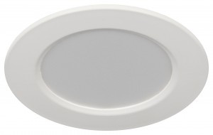 ЭРА св-к встр. св/д даунлайт 6W(440lm) 6500K 6K (77-82)98x25 кругл. 185-265В IP40 LED 17 57421